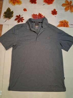 Greg Norman Collection Men’s Heather Gray Polo